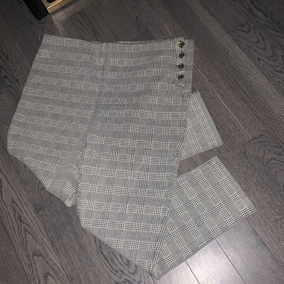 Michael Kors Gray Plaid women Pants - Picture 9 of 9